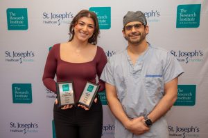 Danielle Dagher and Dr. Moin Khan